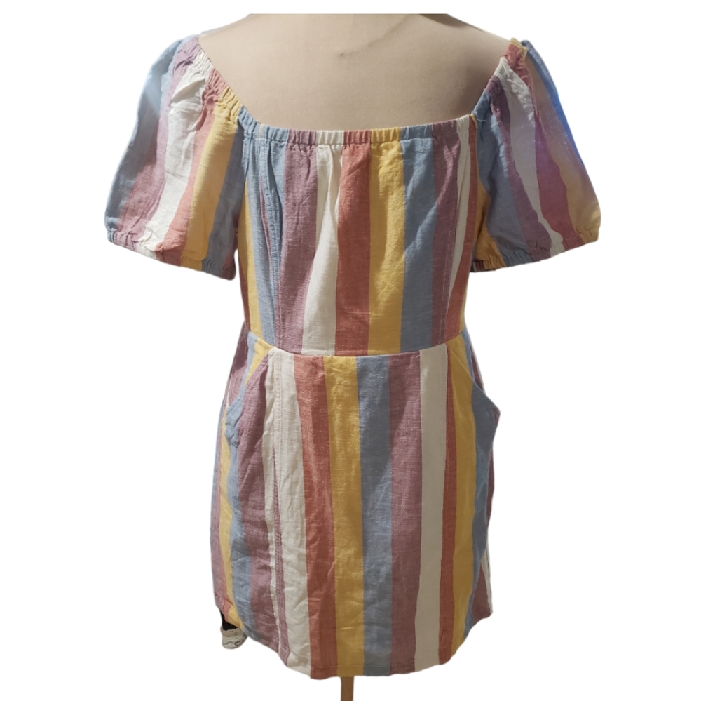 American Eagle Striped Dress - Picture 1 of 8